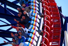 Ride a Rollercoaster at Pleasure Beach Blackpool